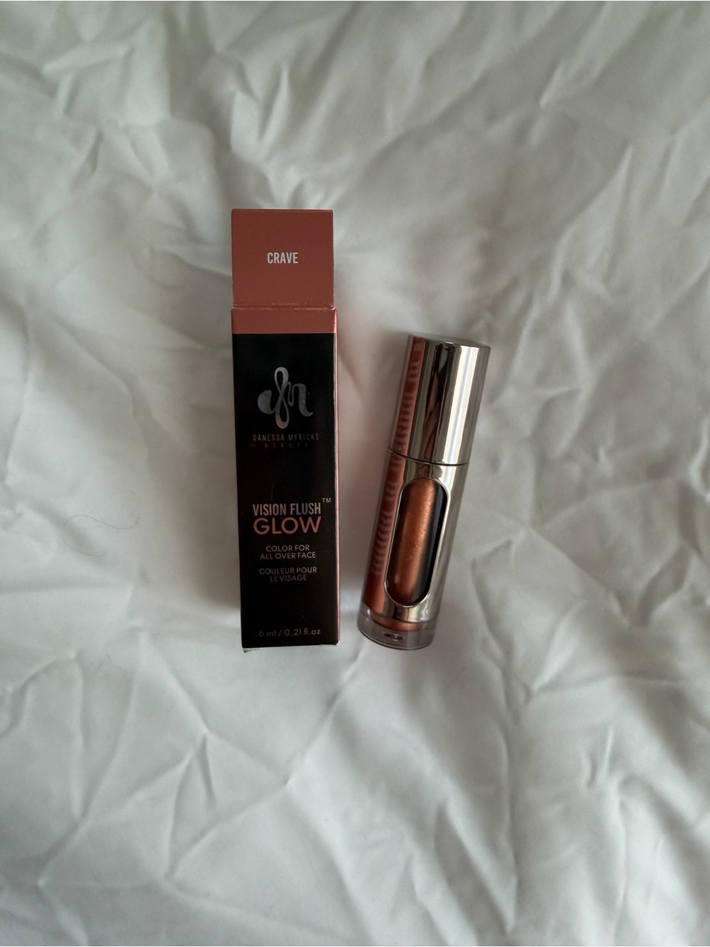 Danessa Myricks Vision Flush Glow Liquid Highlighter - Crave (copper)